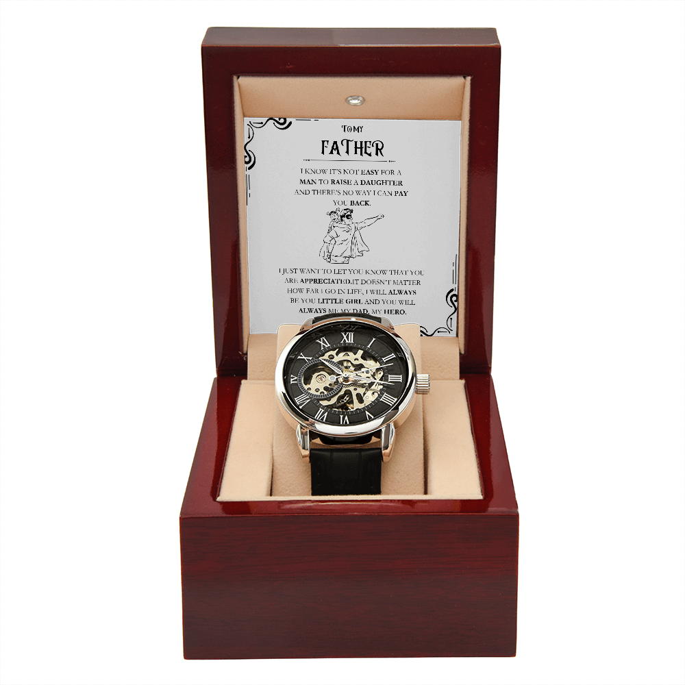Father Openwork Watch