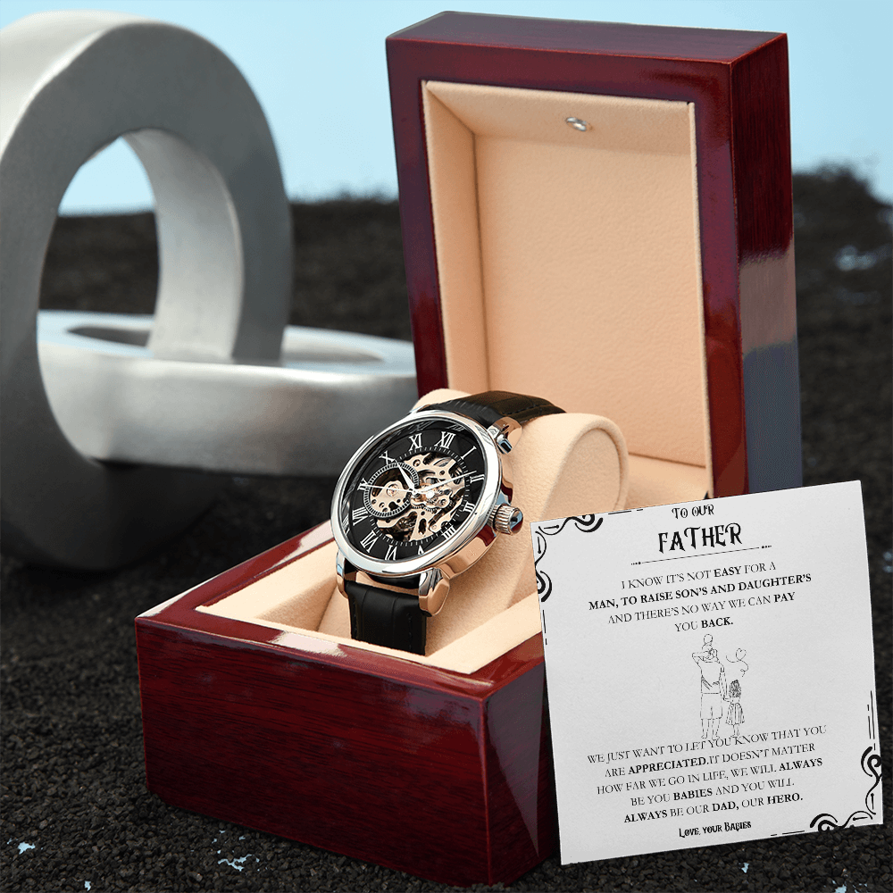 Father Openwork Watch