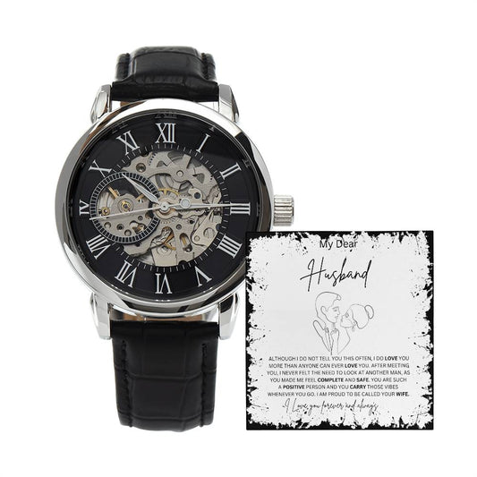 Husband Openwork Watch