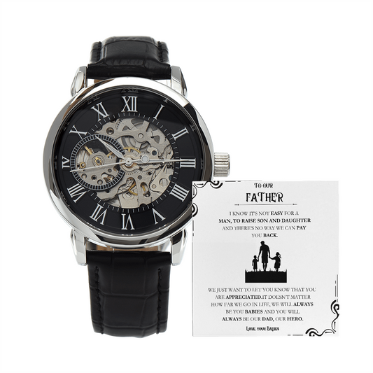 Father Openwork Watch