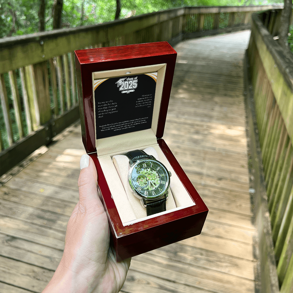 Graduation Men's Openwork Watch