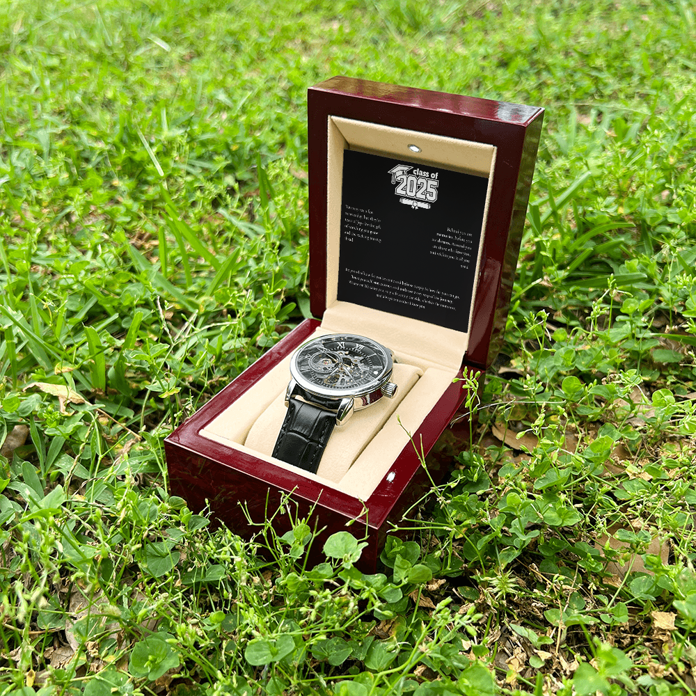 Graduation Men's Openwork Watch