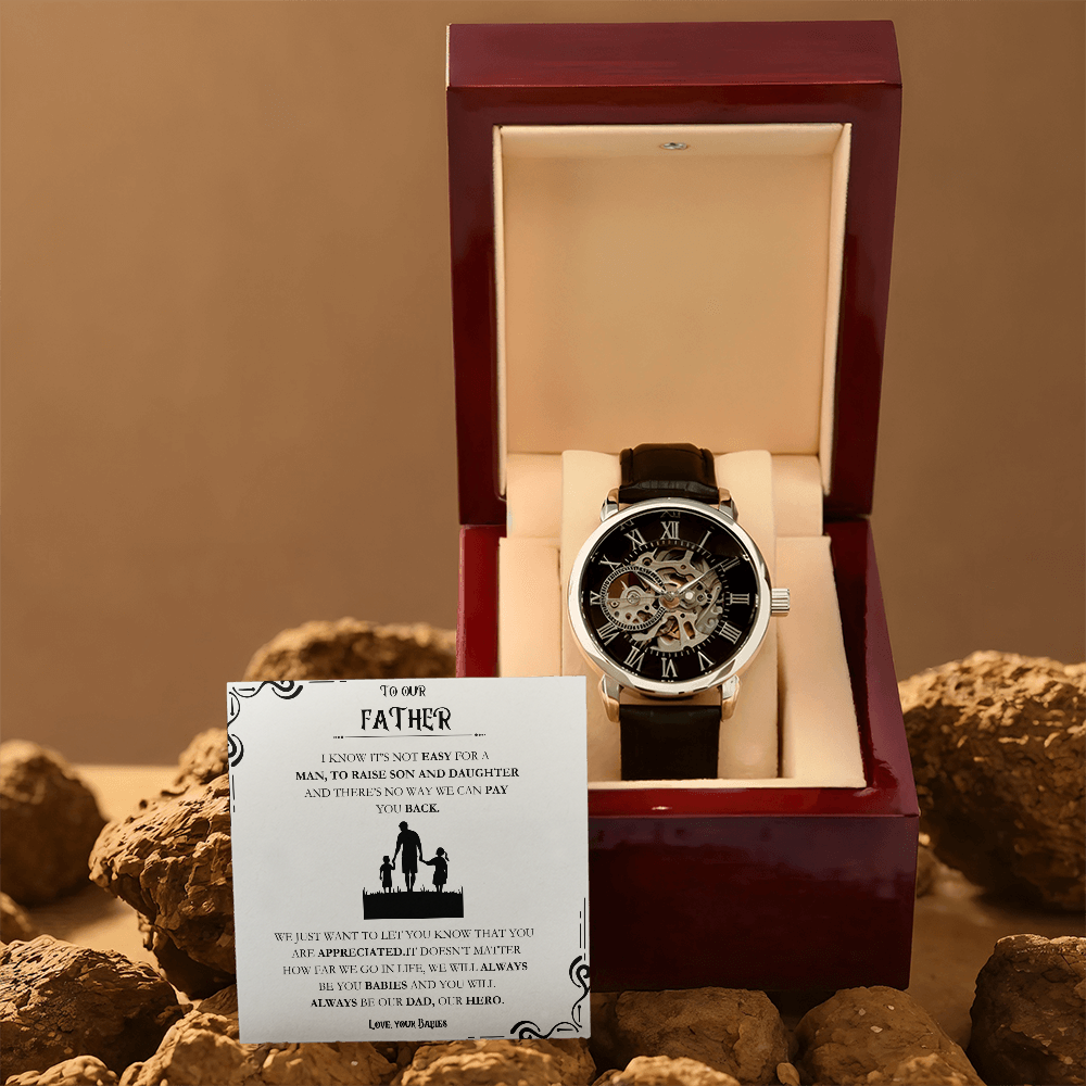 Father Openwork Watch