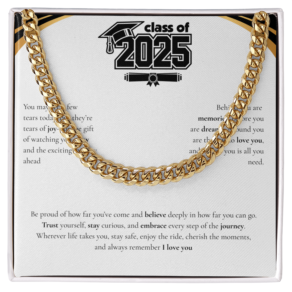 Graduation Cuban Link Chain