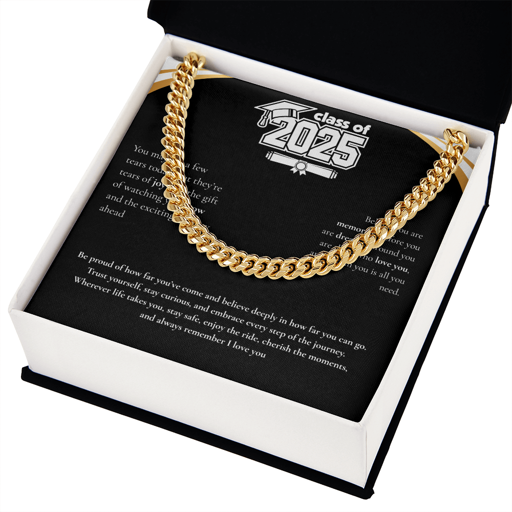 Graduation Cuban Link Chain