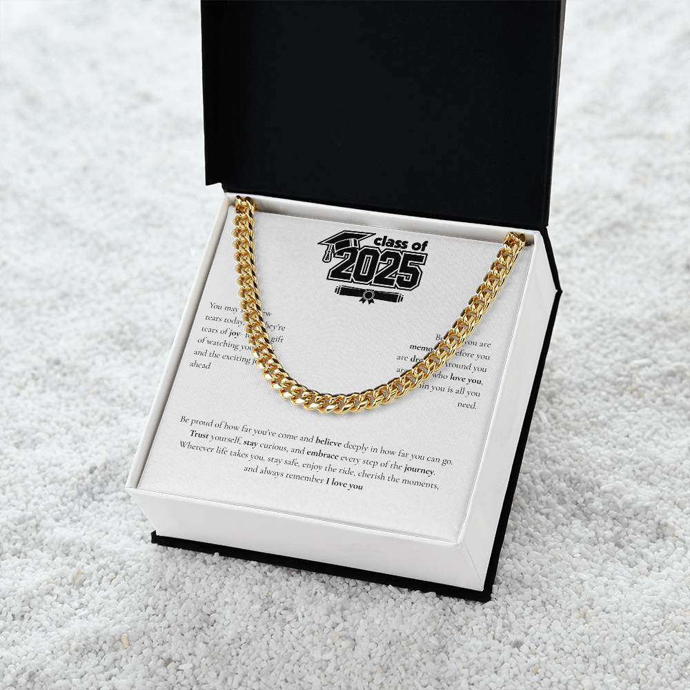 Graduation Cuban Link Chain