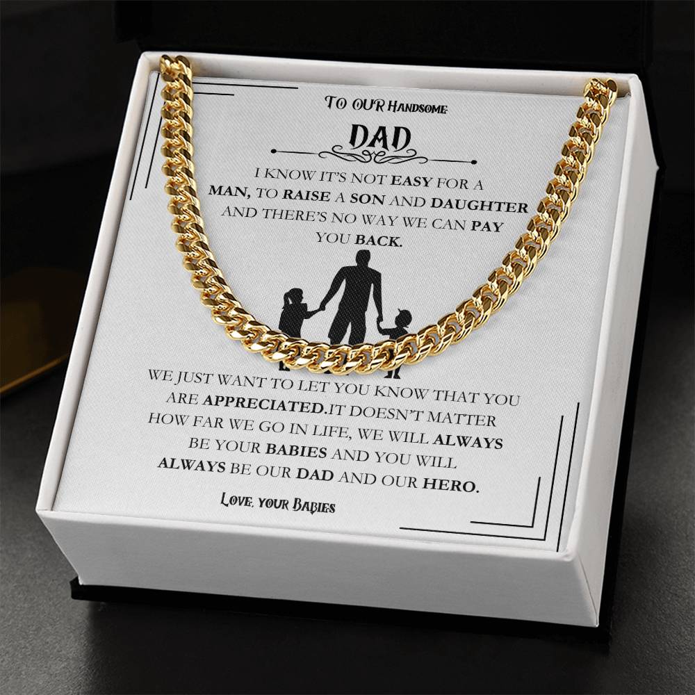 Father Cuban Link Chain
