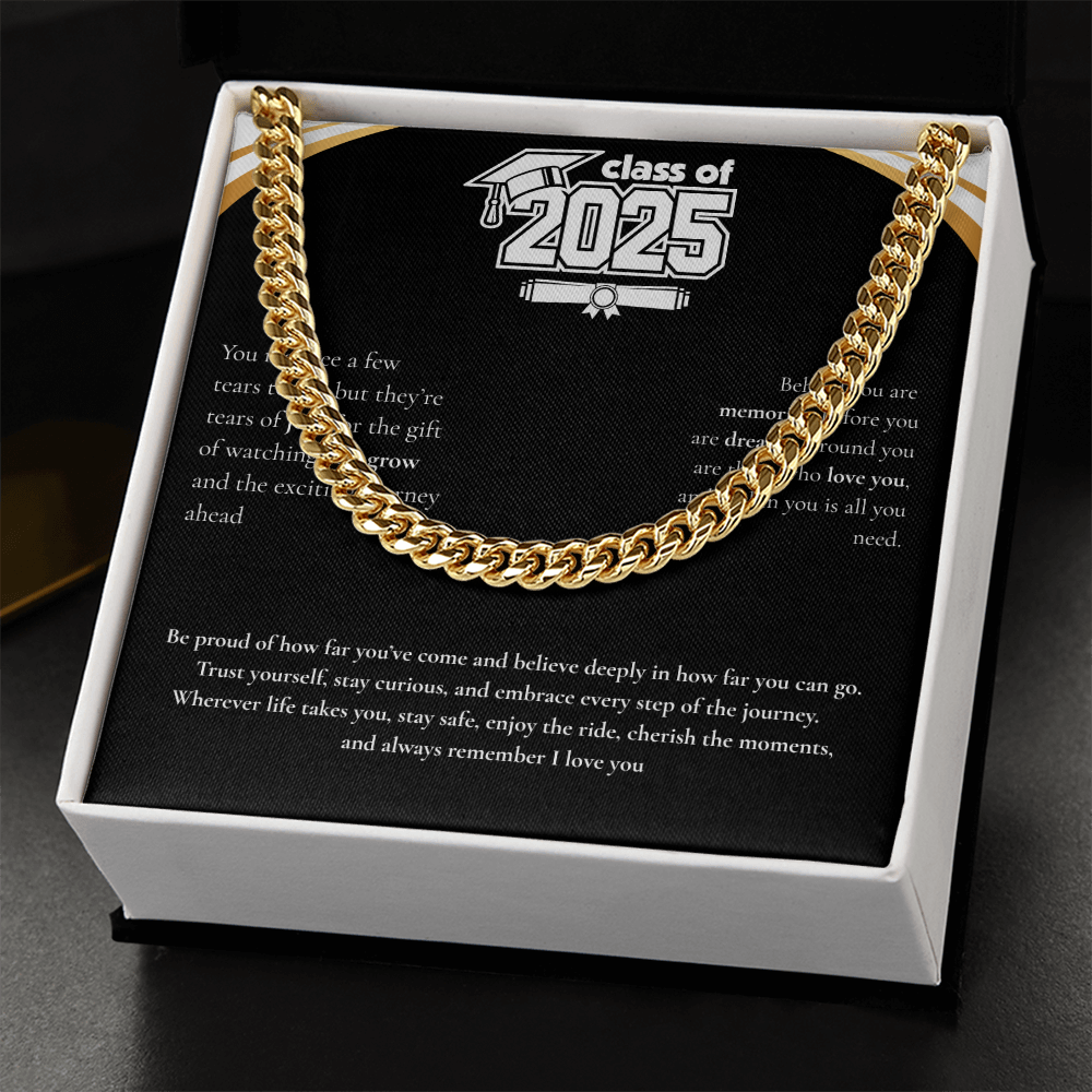 Graduation Cuban Link Chain