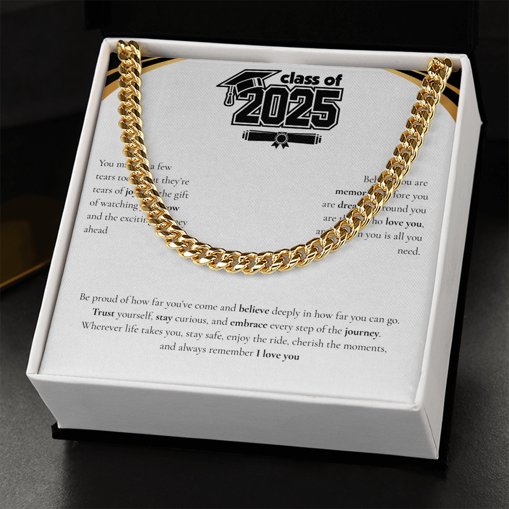 Graduation Cuban Link Chain