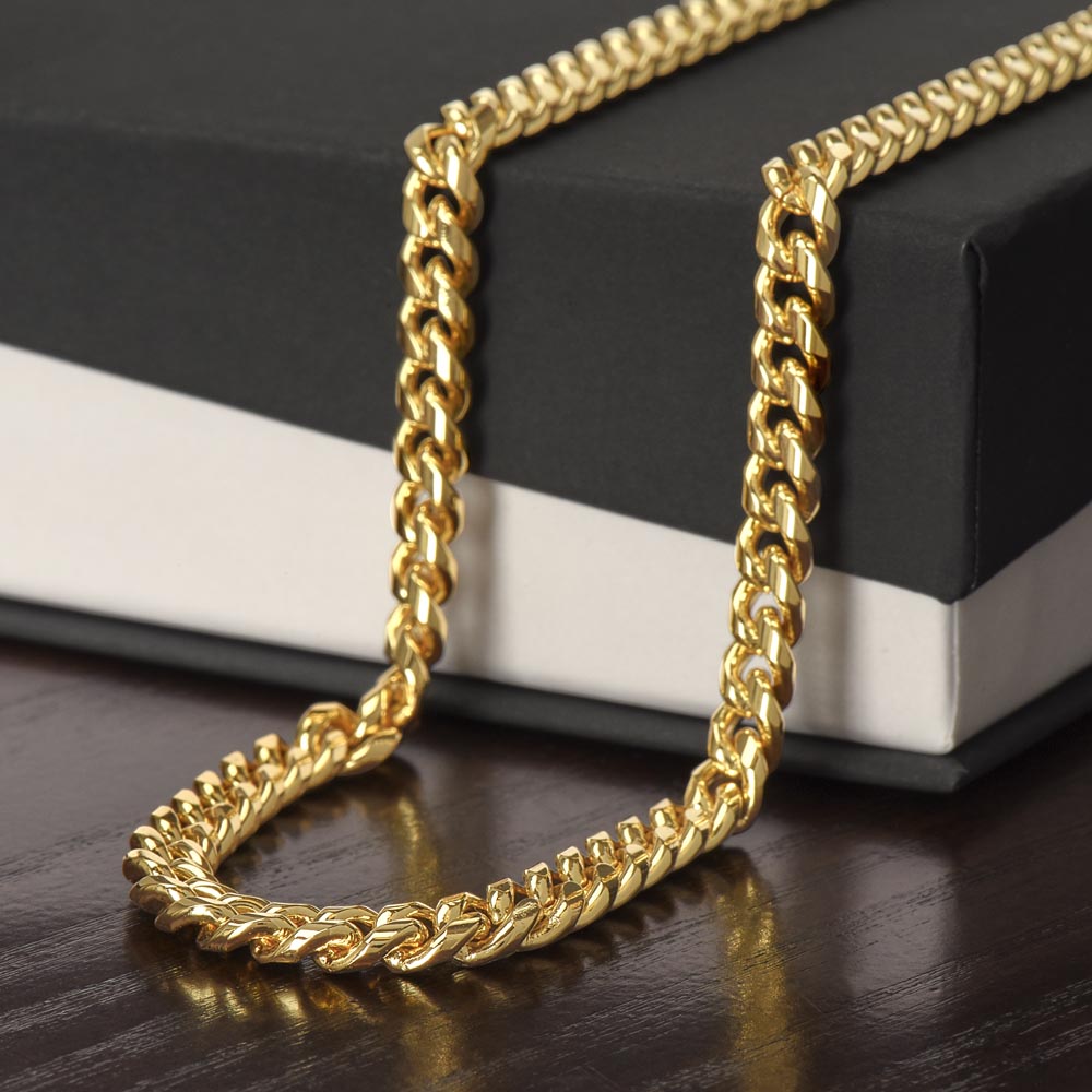 Graduation Cuban Link Chain