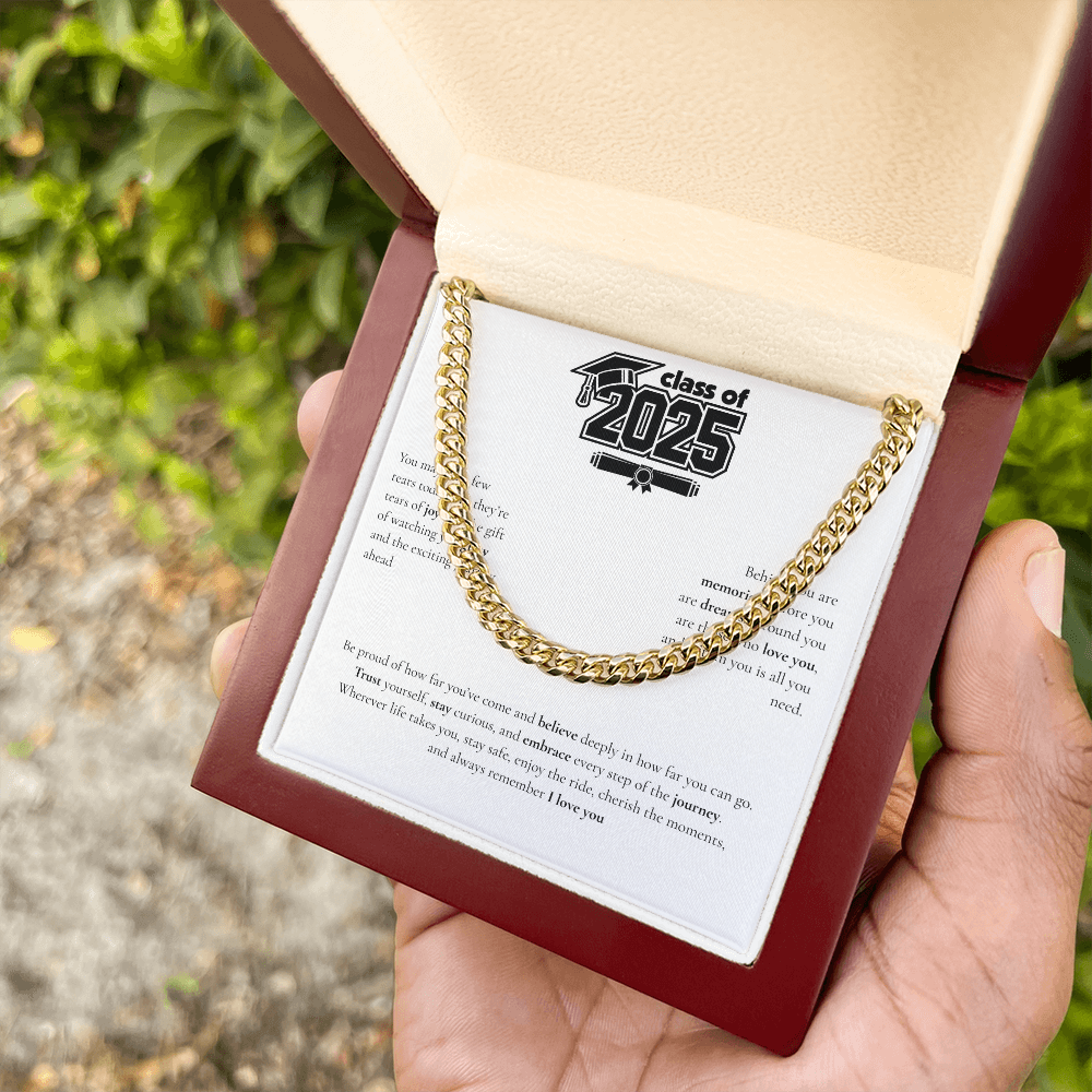 Graduation Cuban Link Chain