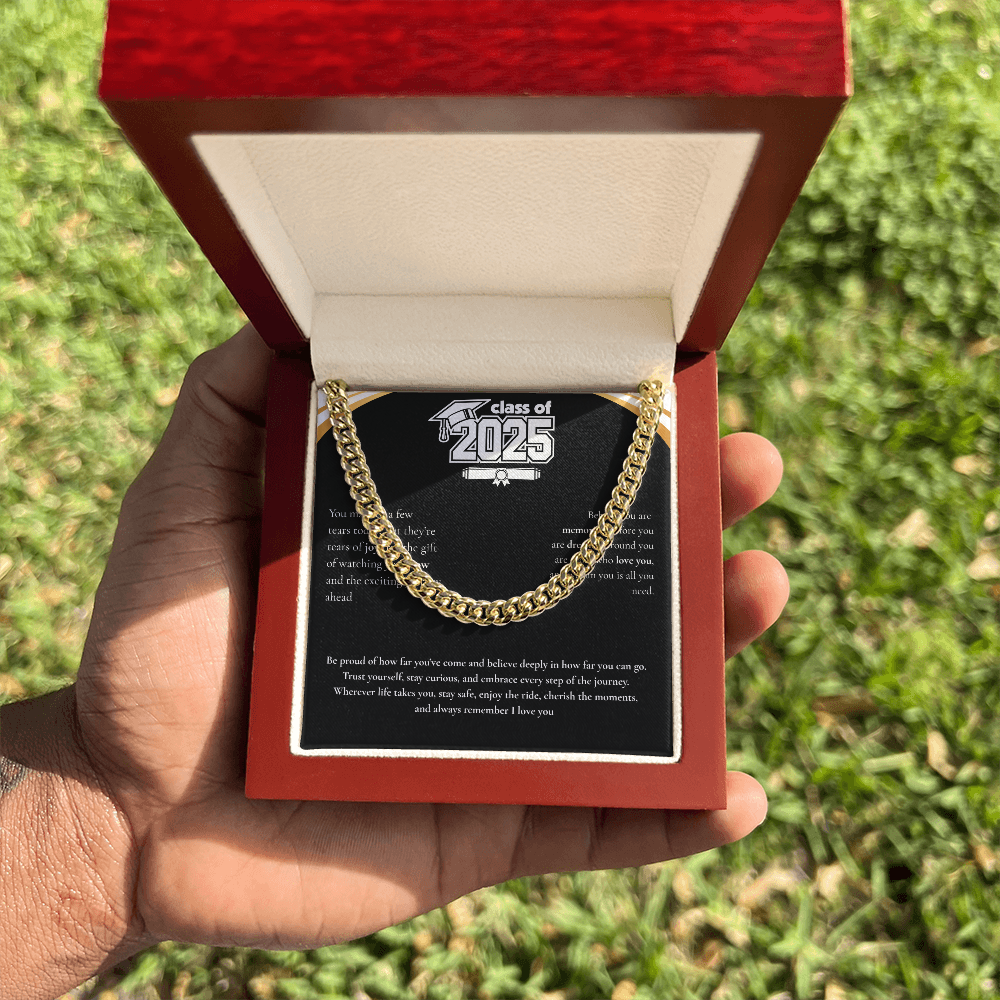 Graduation Cuban Link Chain