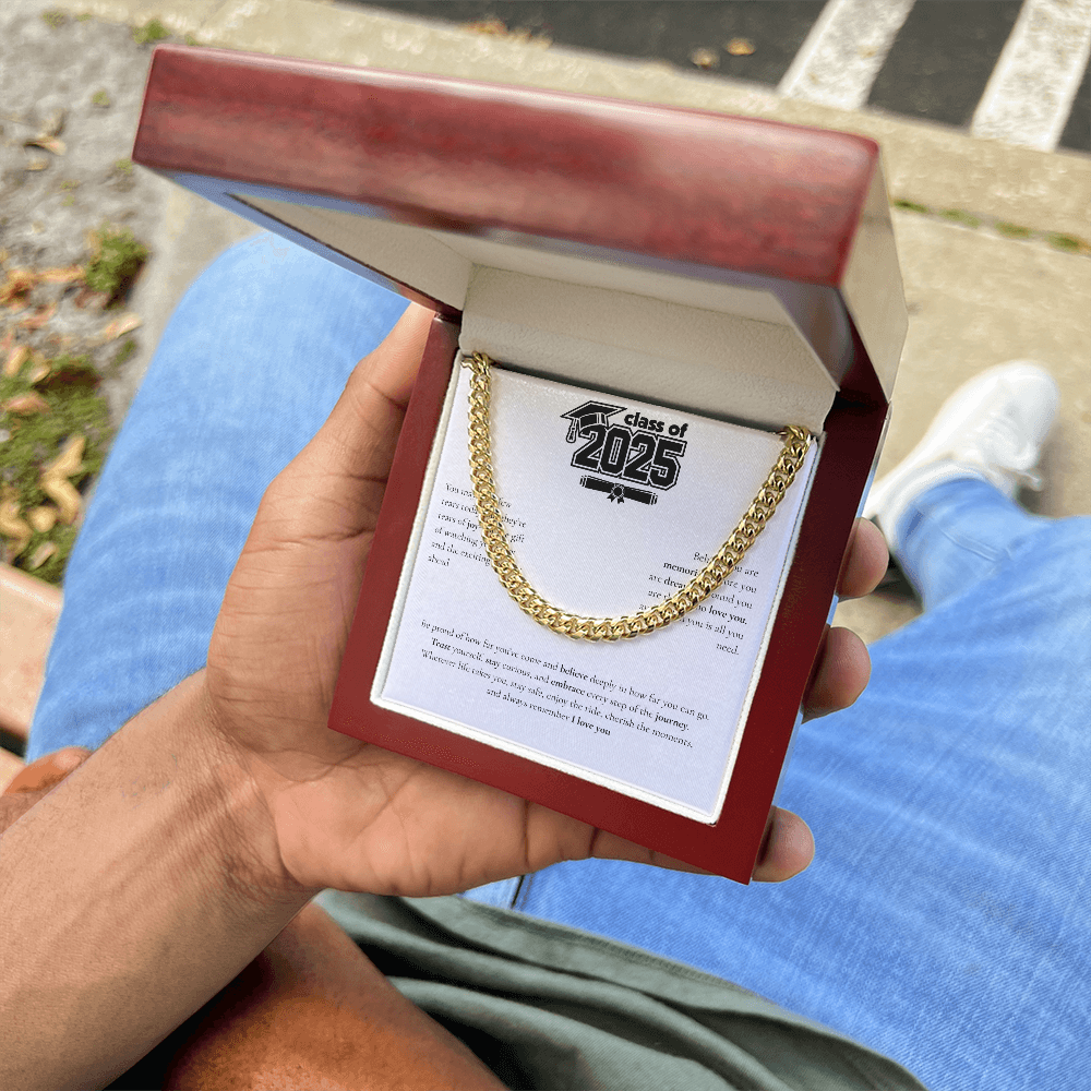 Graduation Cuban Link Chain