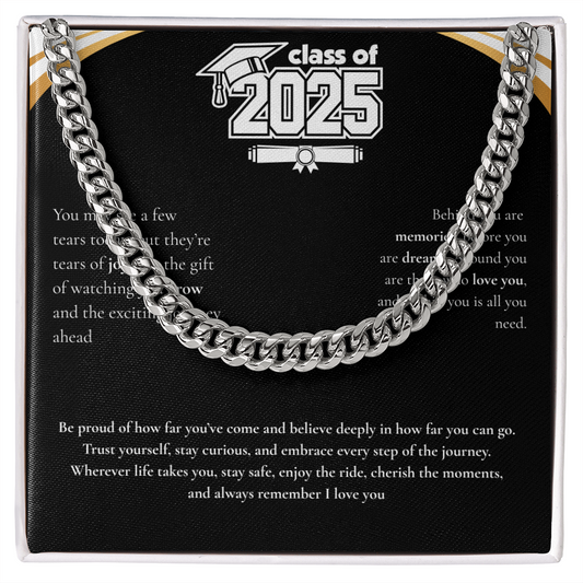 Graduation Cuban Link Chain