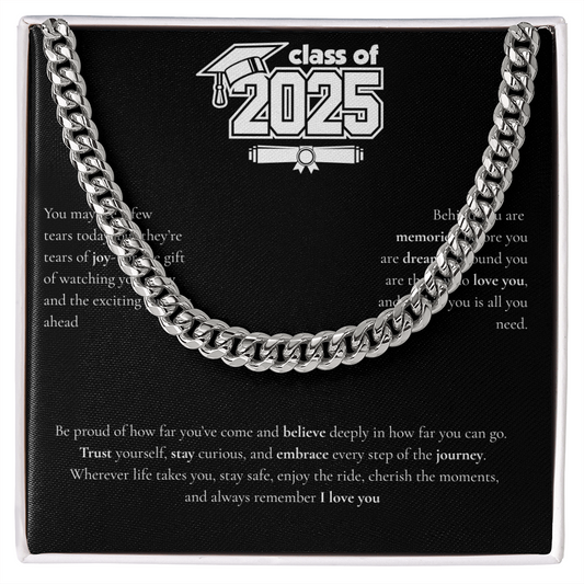 Graduation Cuban Link Chain