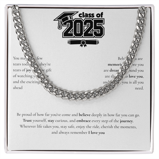 Graduation Cuban Link Chain