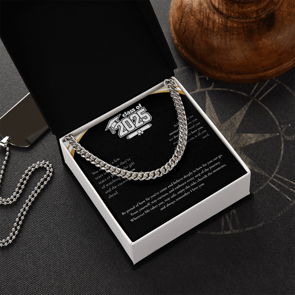 Graduation Cuban Link Chain