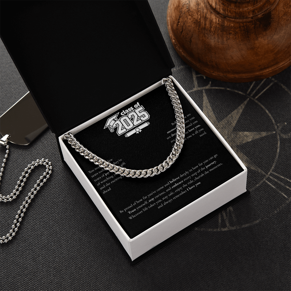 Graduation Cuban Link Chain