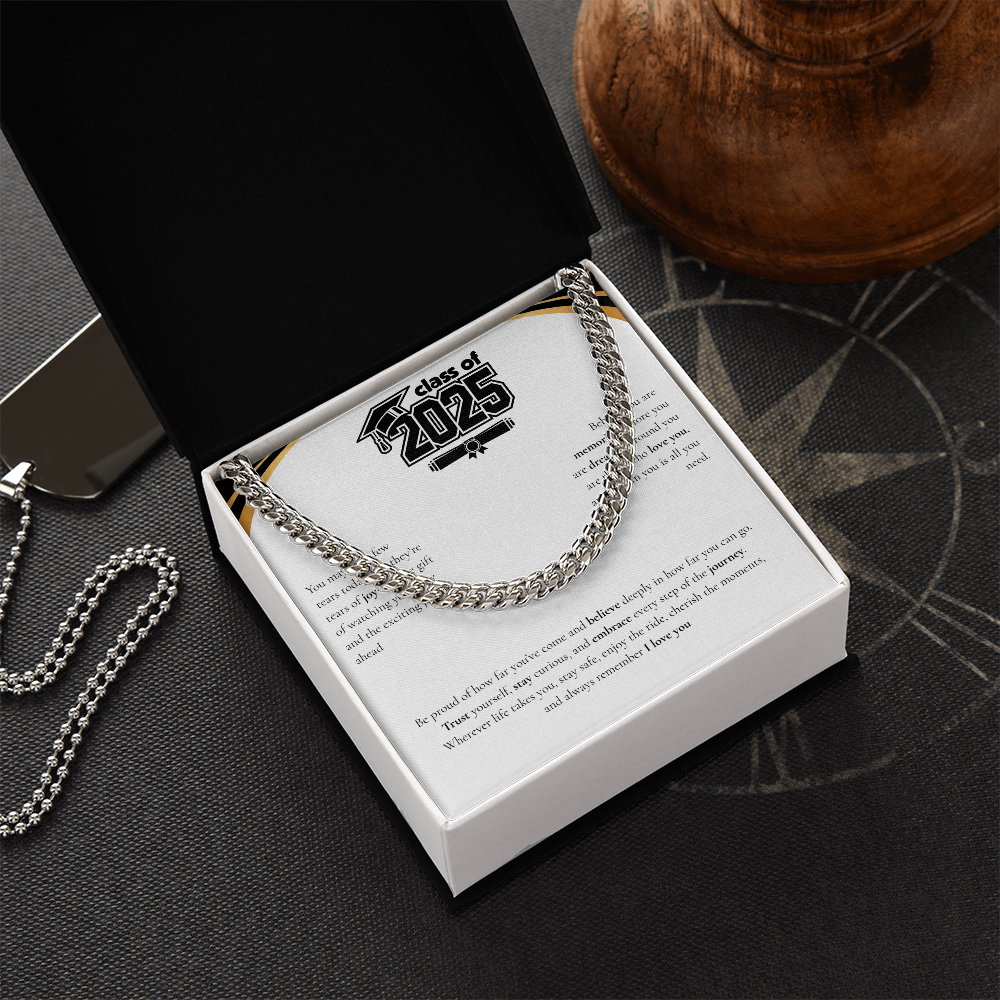 Graduation Cuban Link Chain