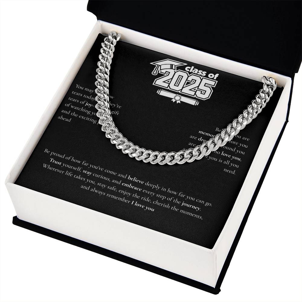 Graduation Cuban Link Chain