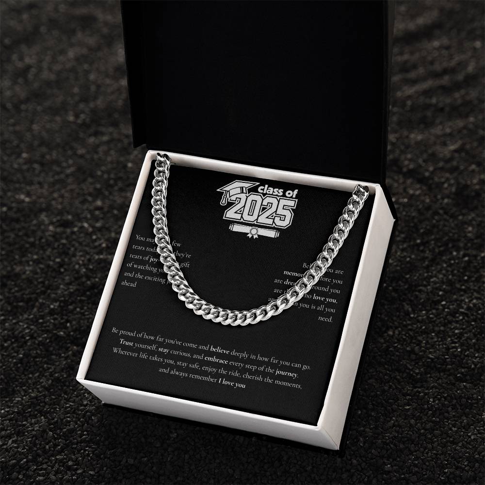 Graduation Cuban Link Chain