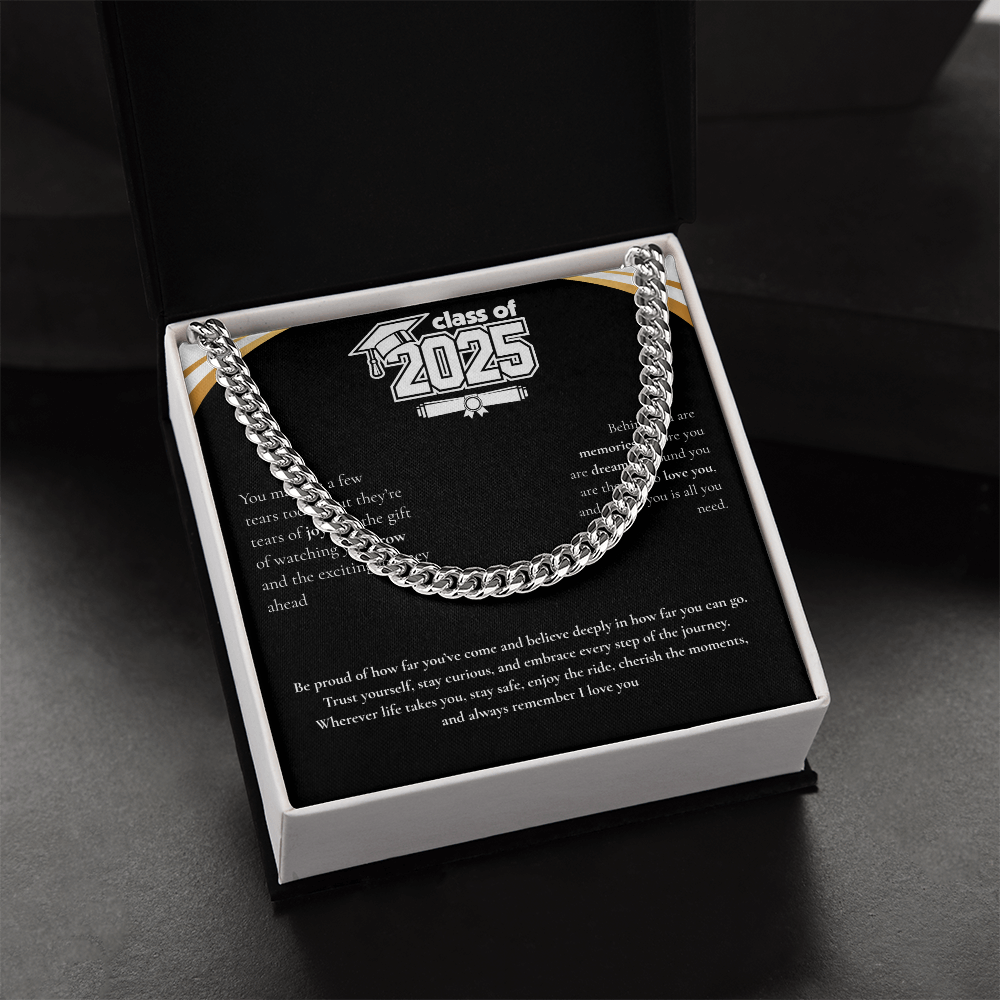 Graduation Cuban Link Chain