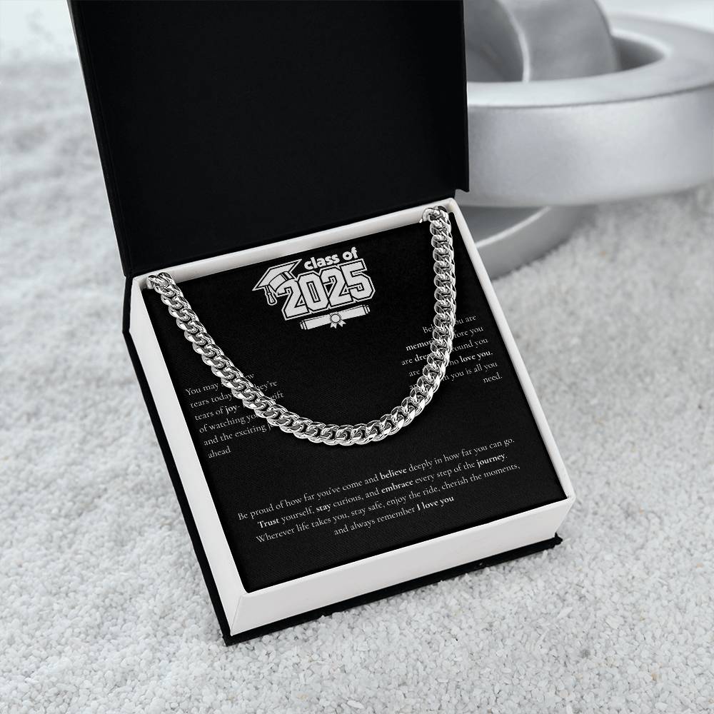 Graduation Cuban Link Chain