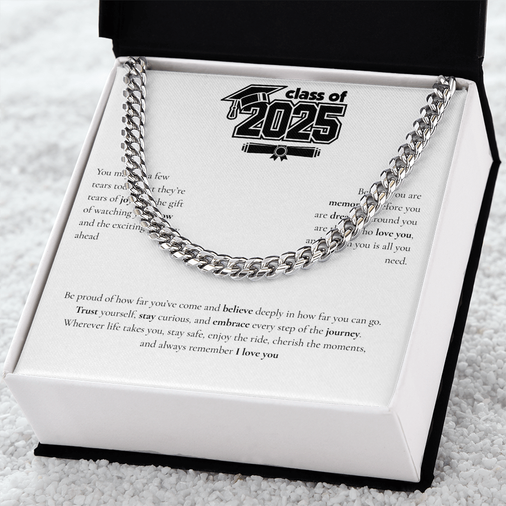 Graduation Cuban Link Chain