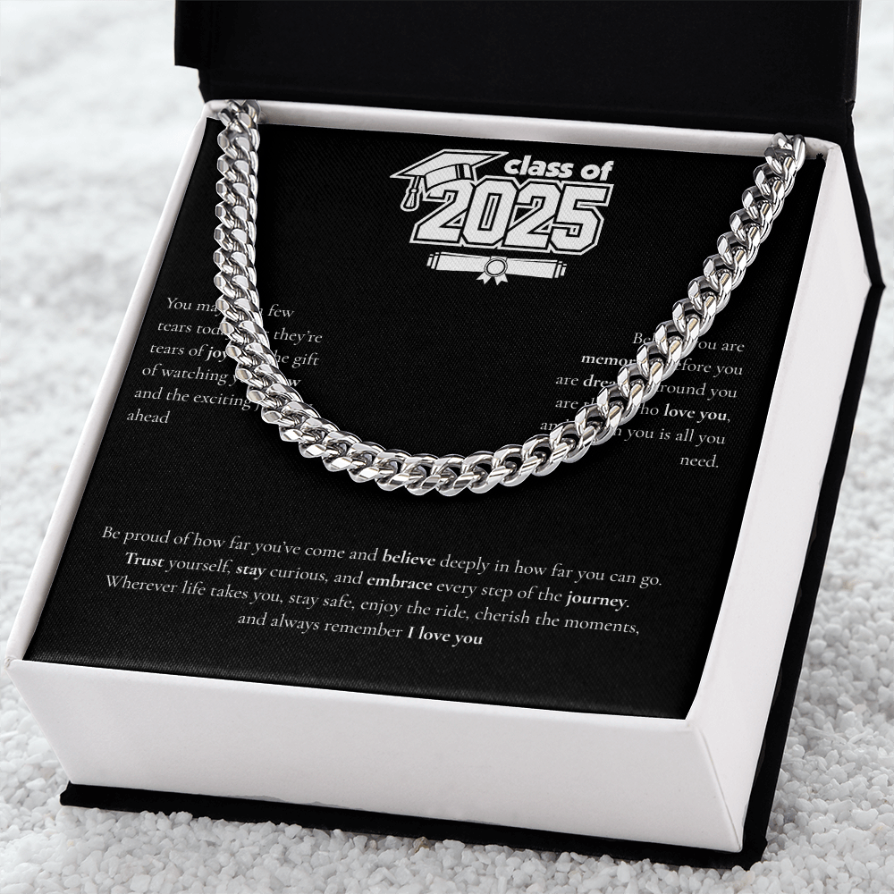Graduation Cuban Link Chain
