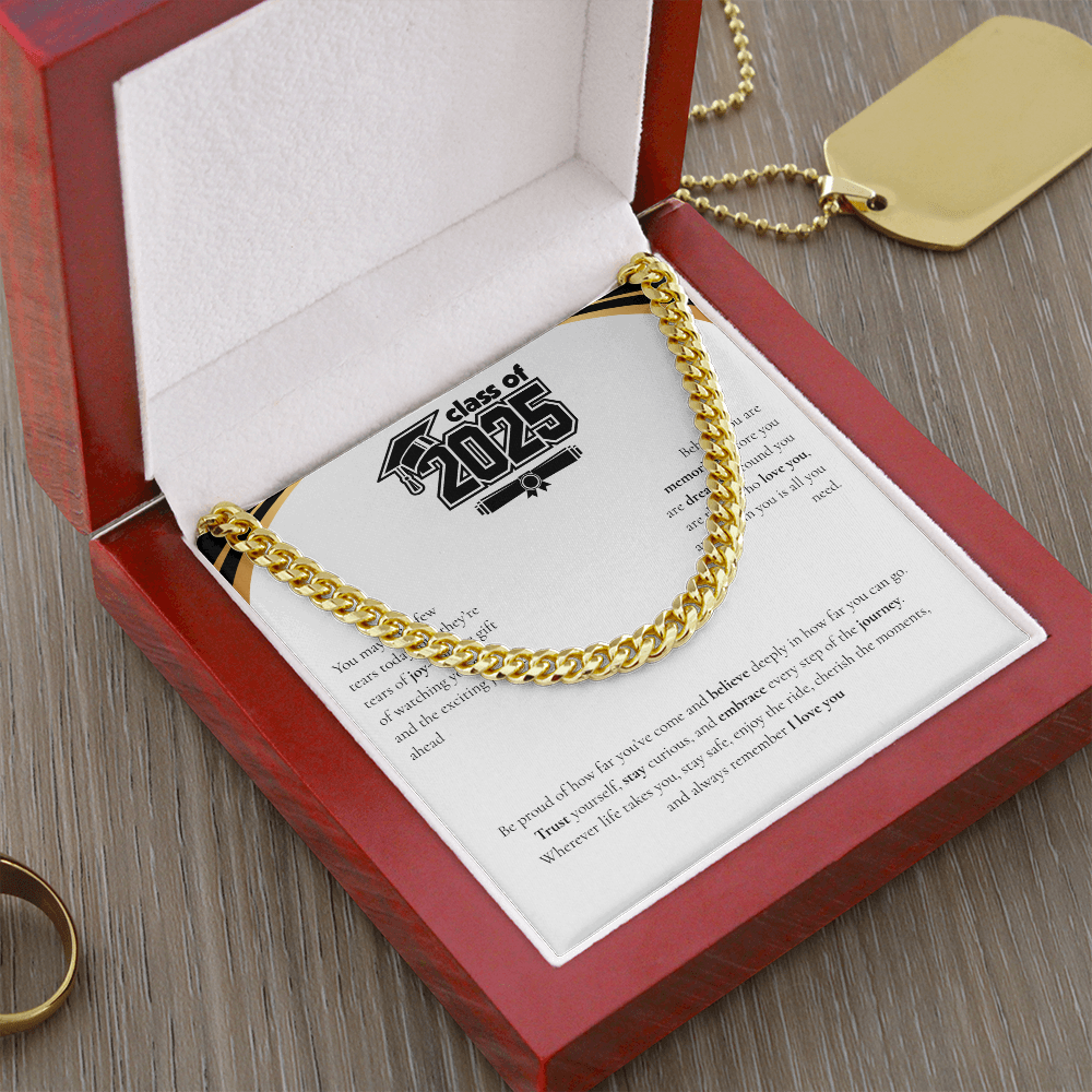 Graduation Cuban Link Chain