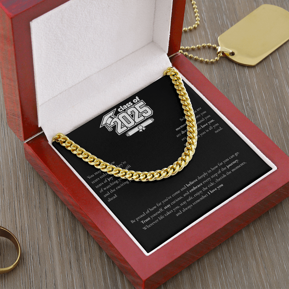 Graduation Cuban Link Chain