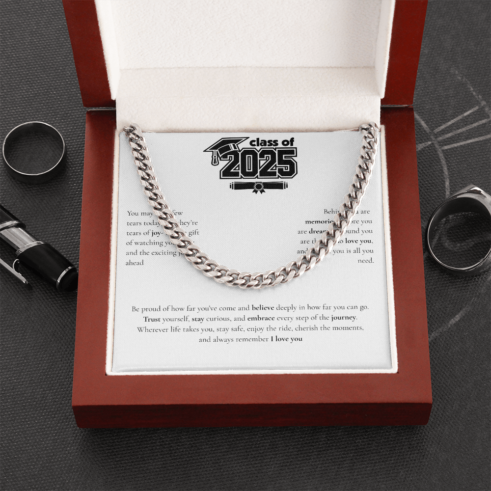 Graduation Cuban Link Chain