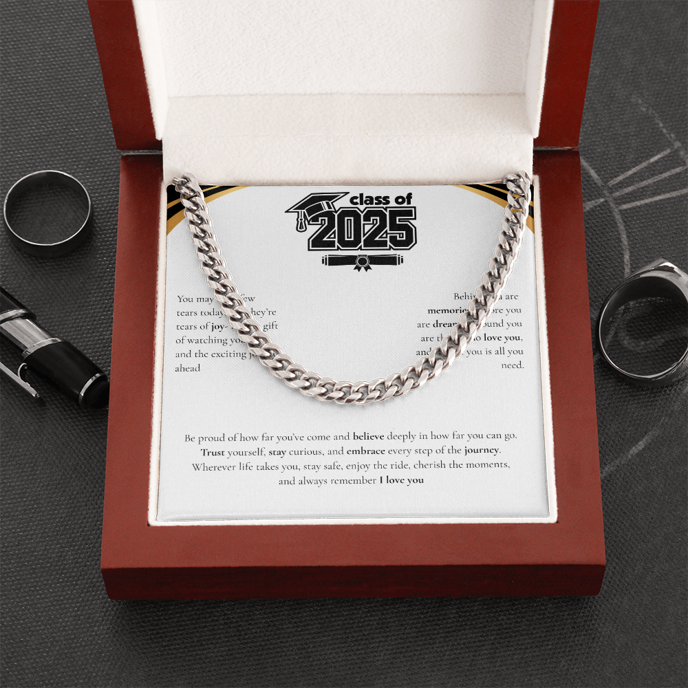 Graduation Cuban Link Chain