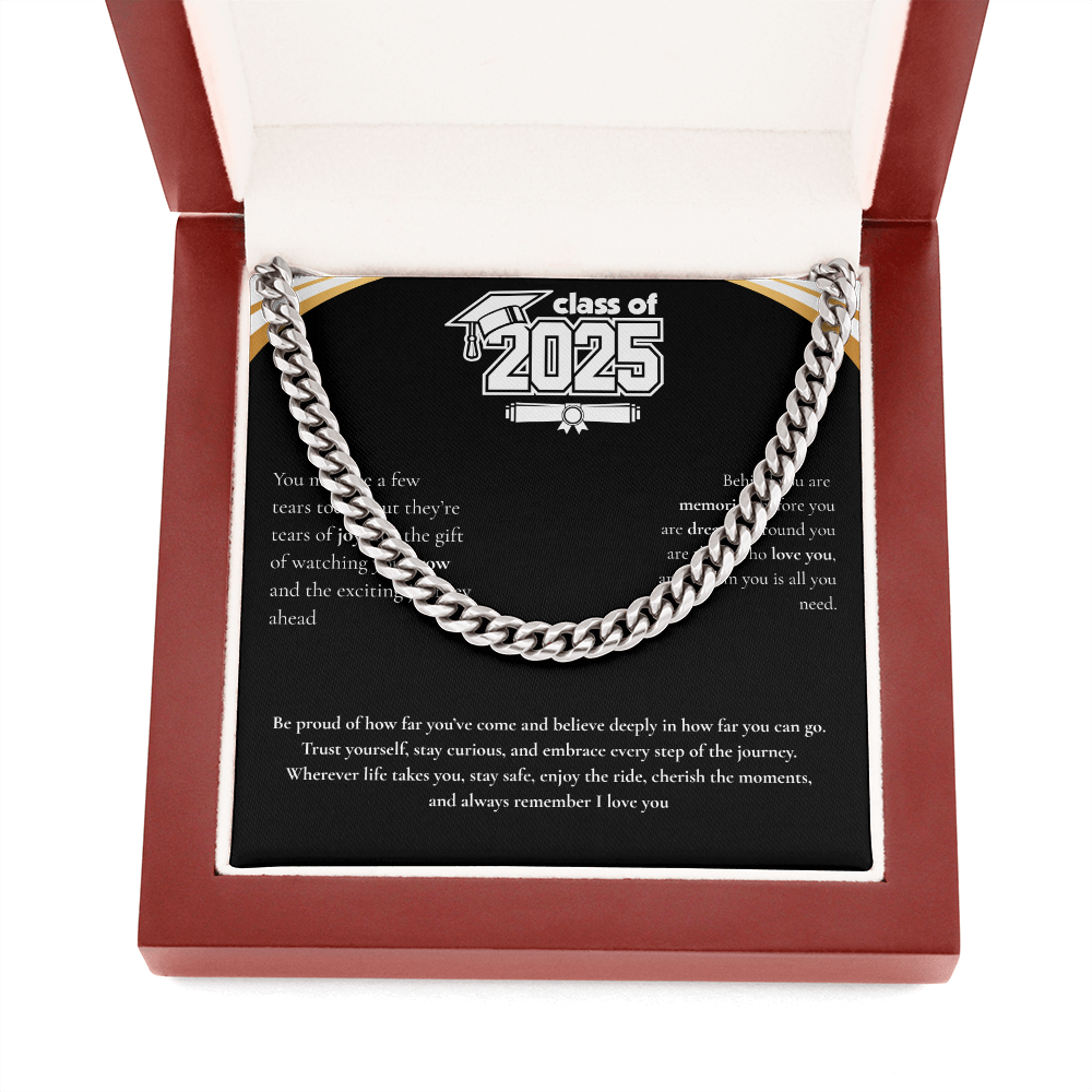 Graduation Cuban Link Chain