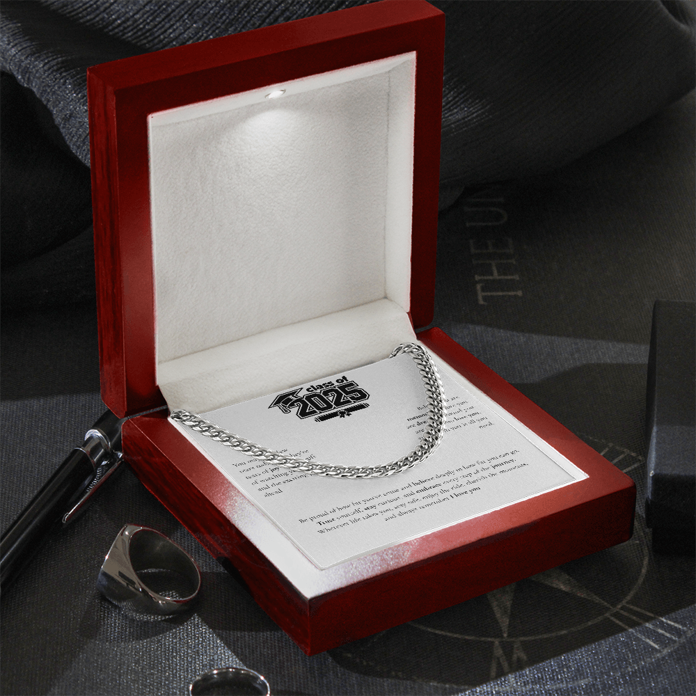 Graduation Cuban Link Chain