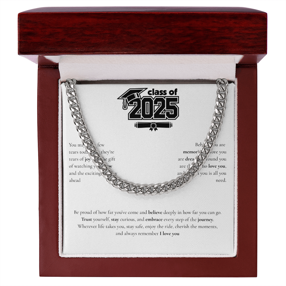 Graduation Cuban Link Chain