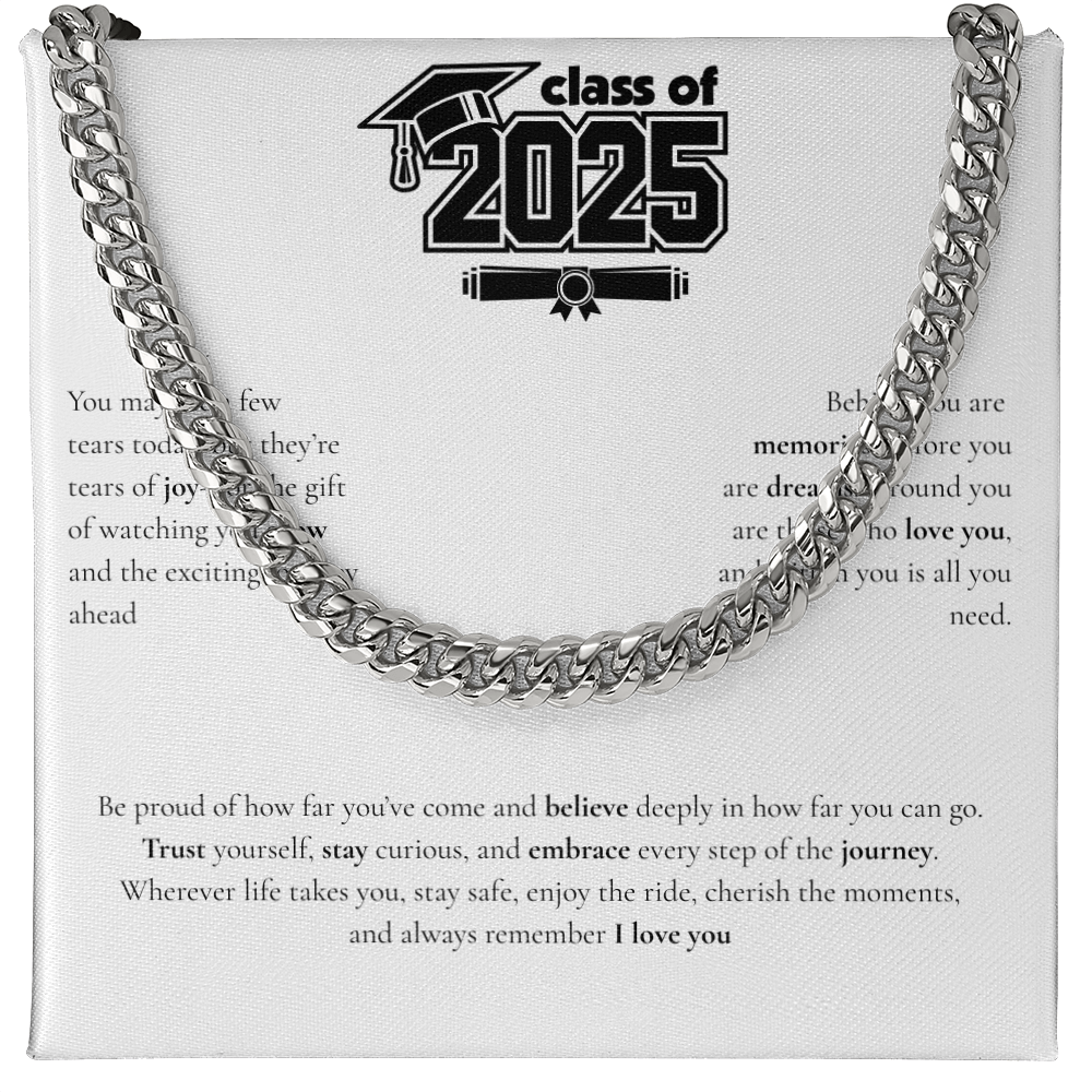 Graduation Cuban Link Chain