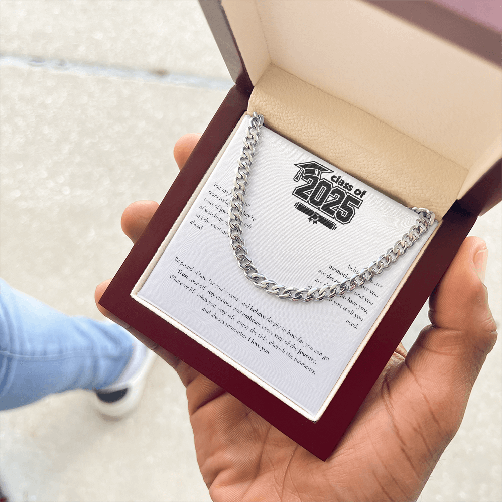 Graduation Cuban Link Chain