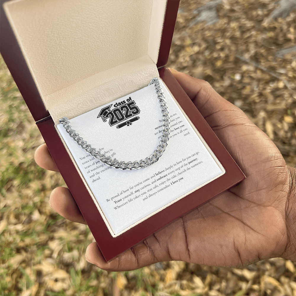 Graduation Cuban Link Chain
