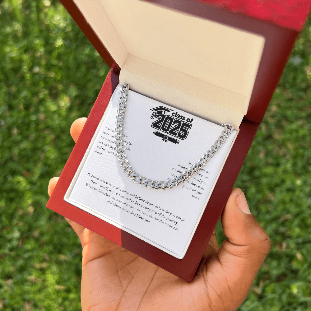 Graduation Cuban Link Chain