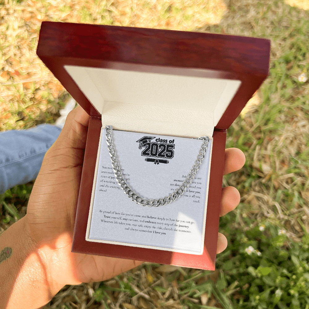 Graduation Cuban Link Chain