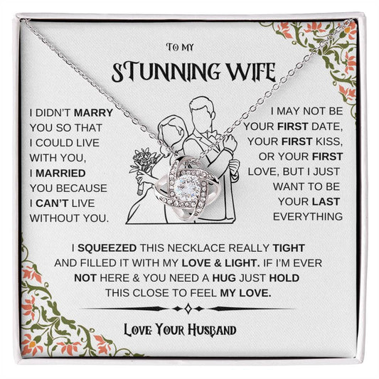 Wife Love Knot Necklace