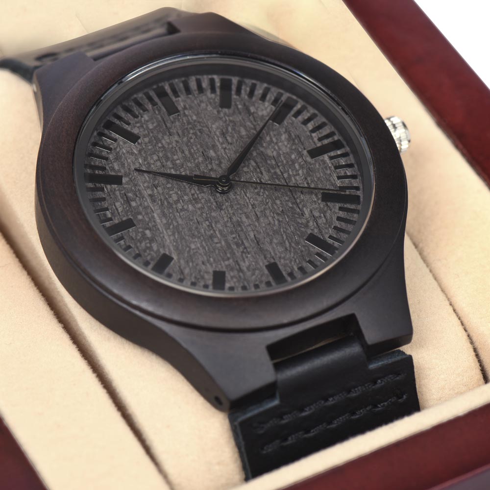 Graduation Wooden Watch