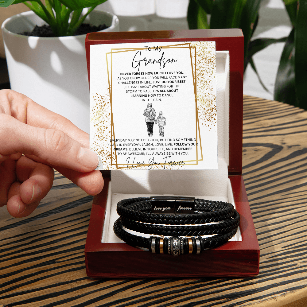 Grandson Love You Forever Bracelet