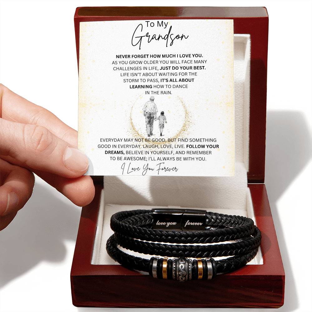 Grandson Love You Forever Bracelet