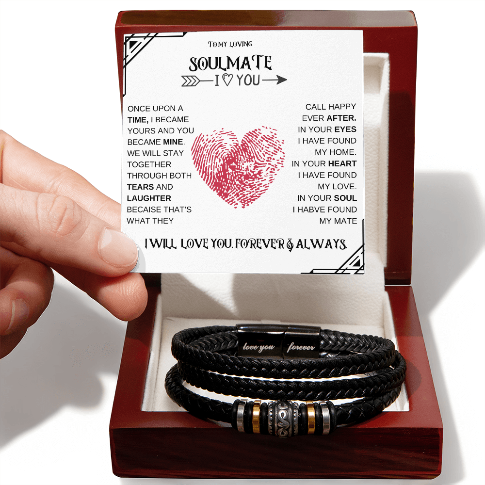 Soulmate Love You Forever Bracelet