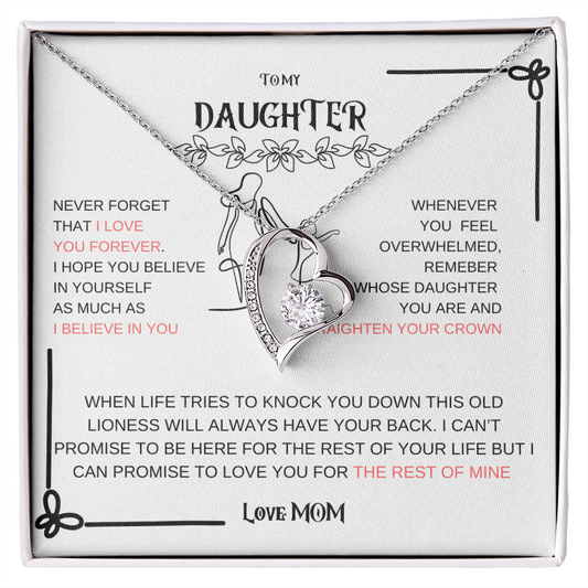 Daughter Forever Love Necklace