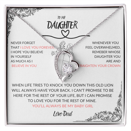 Daughter Forever Love Necklace