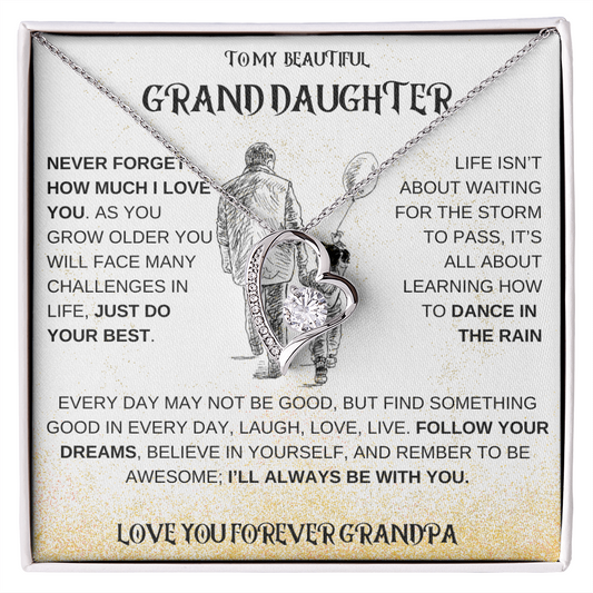 Grand Daughter Forever Love Necklace