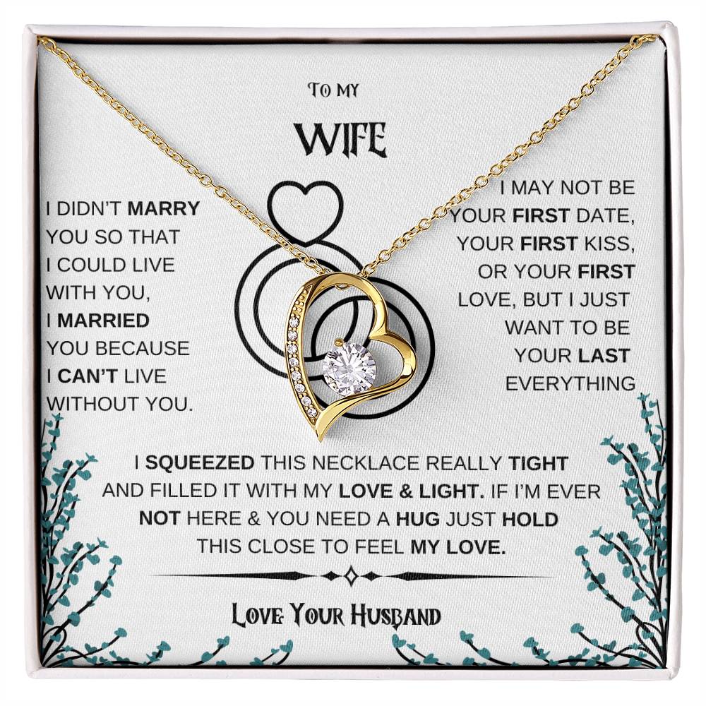 Wife Forever Love Necklace